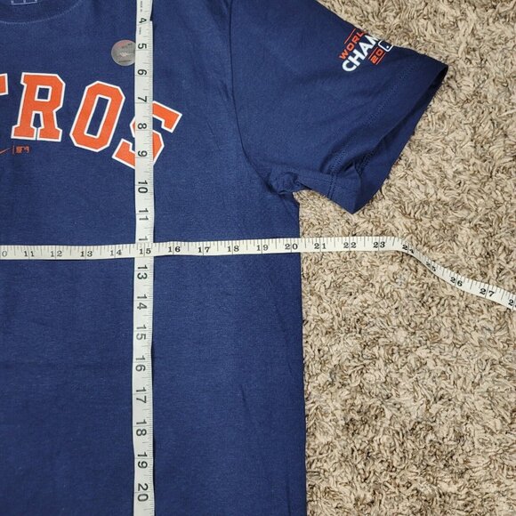 NEW Nike Houston Astros T-Shirt Alvarez #44 Men's Medium MLB Authentic Baseball - Picture 8 of 11